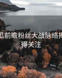 每日吃瓜前瞻粉丝大战脉络揭秘，值得关注