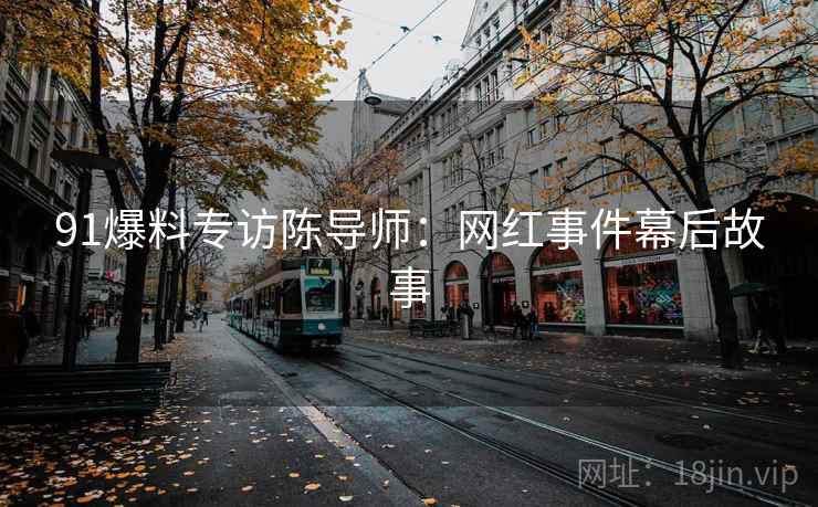 91爆料专访陈导师：网红事件幕后故事